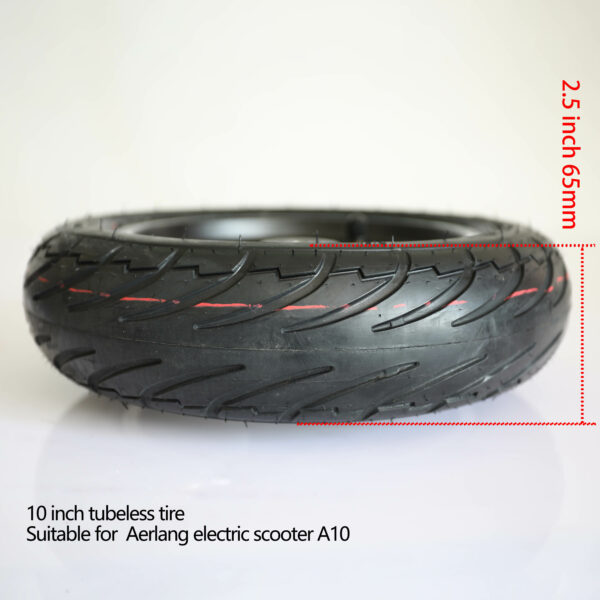 Aerlang Electric scooter 10 inch wheel tubeless tire